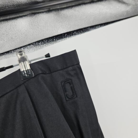Marc Jacobs Trousers Dress Pants Black High Waisted Straight Leg Pintuck NWT 12 - Picture 4 of 6